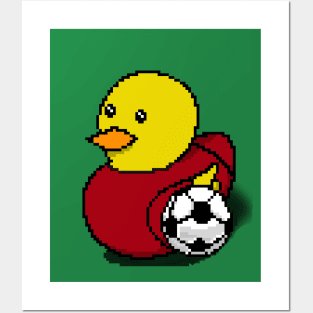 Duckys is a footballer v1 Posters and Art